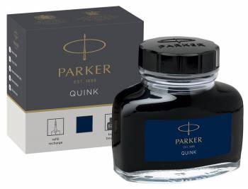 Флакон с чернилами Parker синие чернила 57мл для ручек перьевых