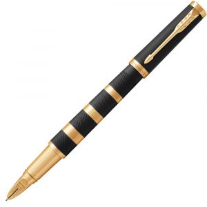 Ручка Parker Ingenuity Large Black Rubber/Metal GT, пишущий узел-Пятый элемент