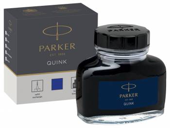 Флакон с чернилами Parker синие чернила 57мл для ручек перьевых