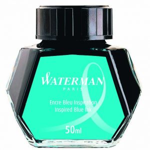 Флакон с чернилами для перьевой ручки Waterman, цвет: South Sea Blue