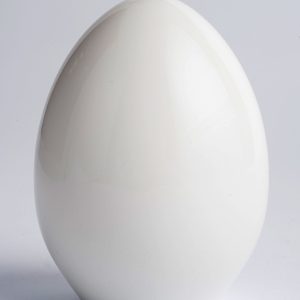Фарфоровая фигурка яйцо пасхальное KPM, белое